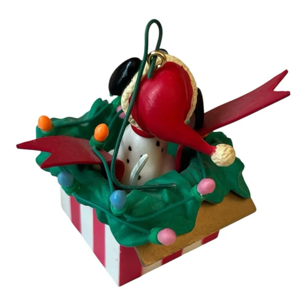 Vintage Enesco Disney's 101 Dalmatians Merry Mischief Christmas Ornament 1990